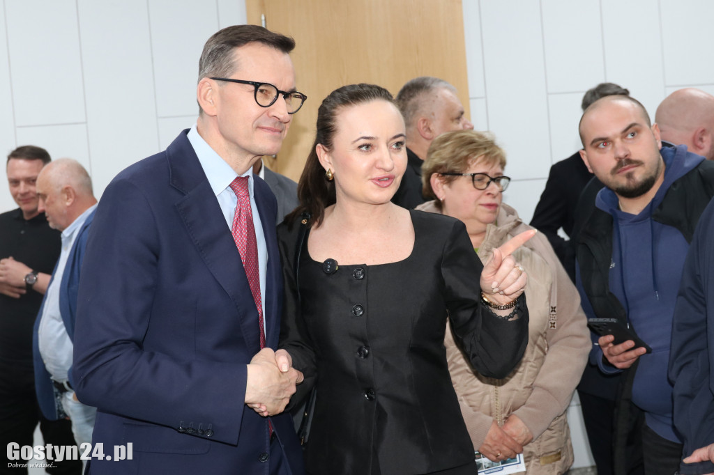 Spotkanie z Mateuszem Morawieckim w Krobi