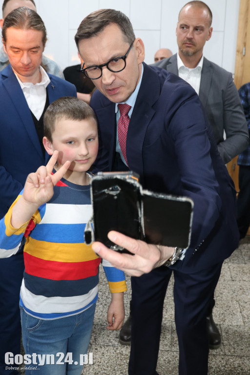 Spotkanie z Mateuszem Morawieckim w Krobi