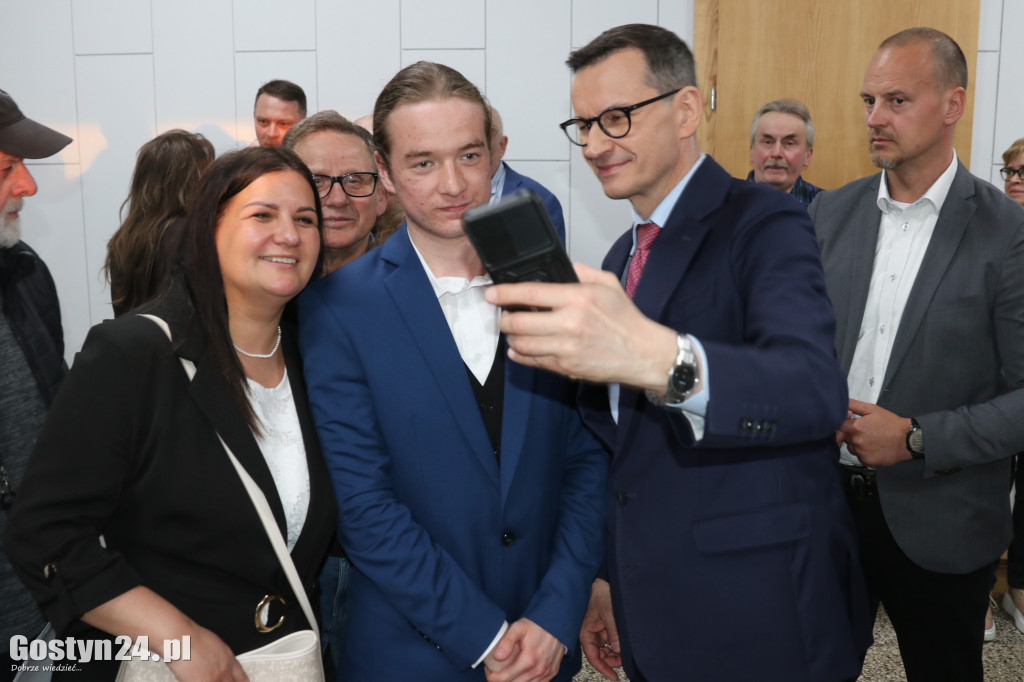 Spotkanie z Mateuszem Morawieckim w Krobi