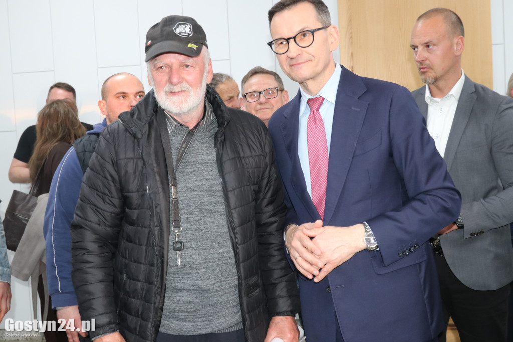 Spotkanie z Mateuszem Morawieckim w Krobi