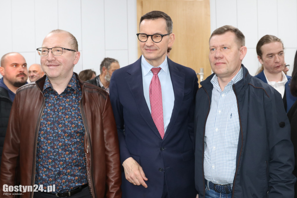 Spotkanie z Mateuszem Morawieckim w Krobi