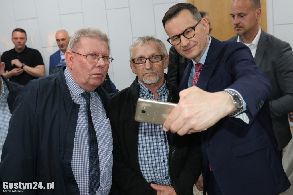 Spotkanie z Mateuszem Morawieckim w Krobi