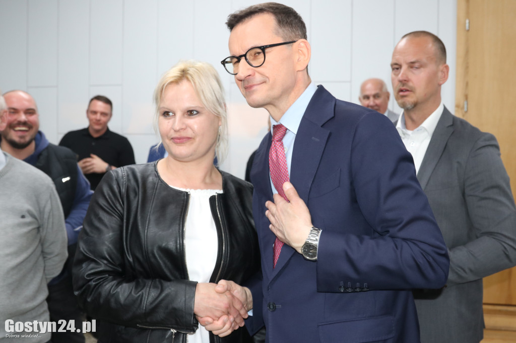 Spotkanie z Mateuszem Morawieckim w Krobi