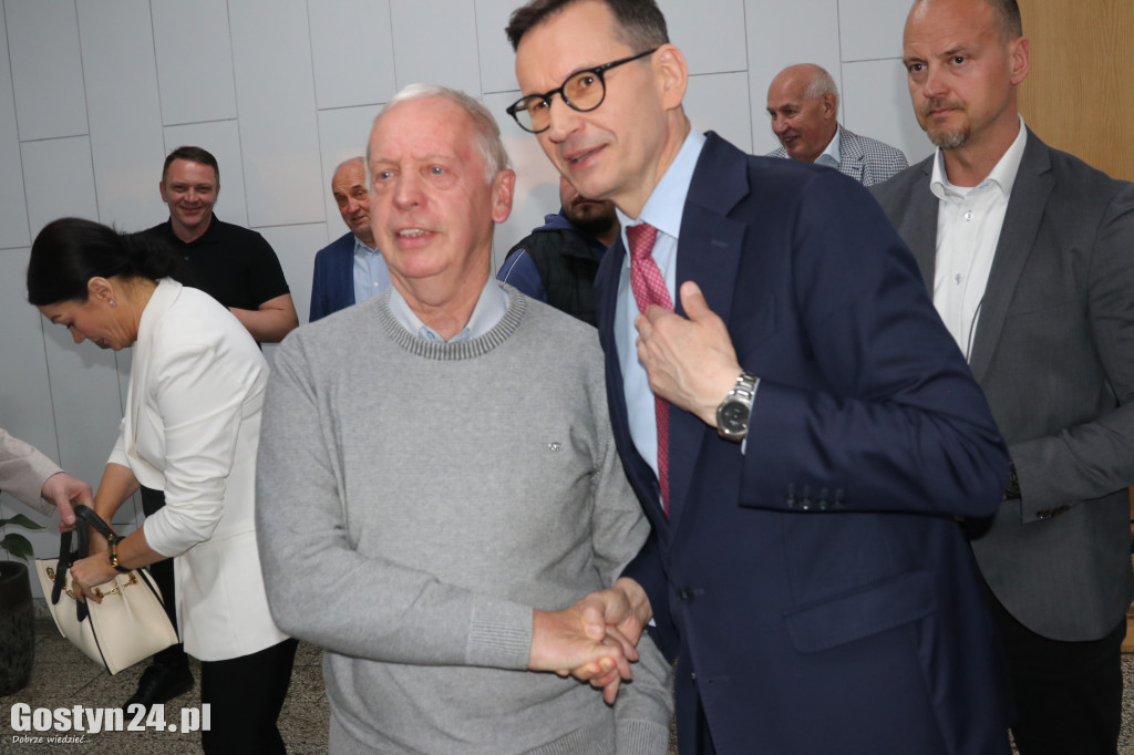 Spotkanie z Mateuszem Morawieckim w Krobi