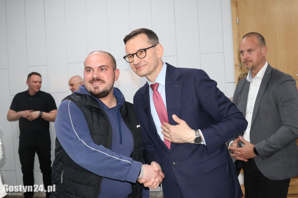 Spotkanie z Mateuszem Morawieckim w Krobi