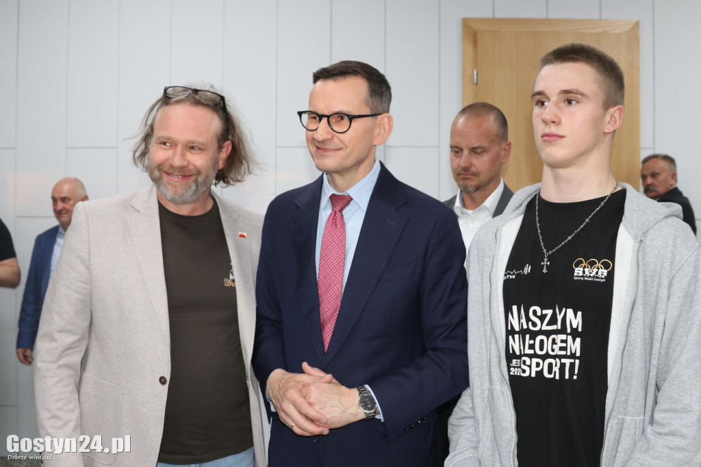 Spotkanie z Mateuszem Morawieckim w Krobi