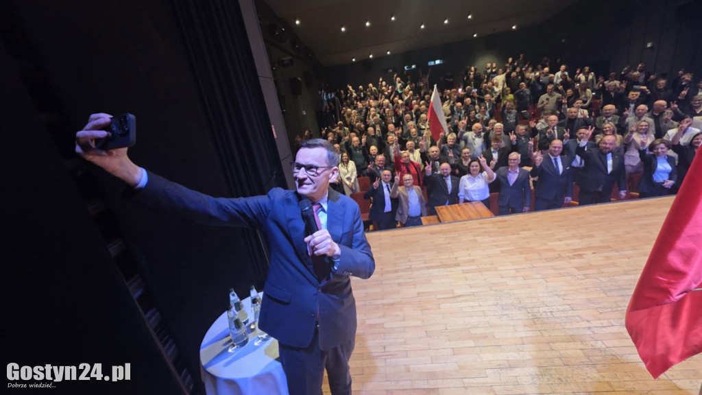 Spotkanie z Mateuszem Morawieckim w Krobi