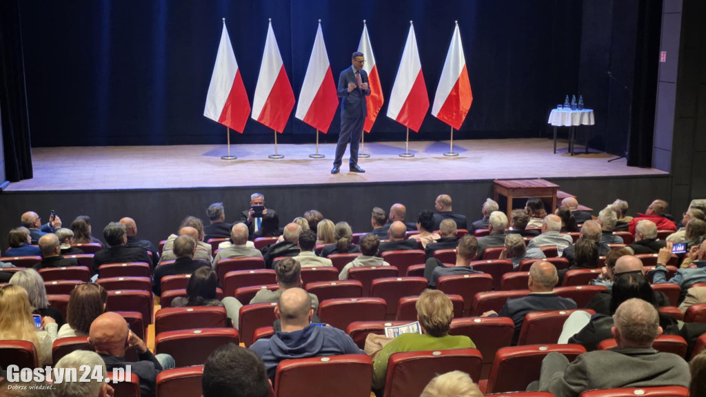 Spotkanie z Mateuszem Morawieckim w Krobi