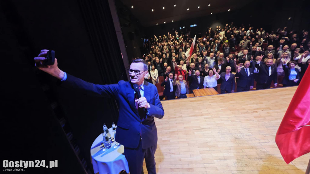 Spotkanie z Mateuszem Morawieckim w Krobi