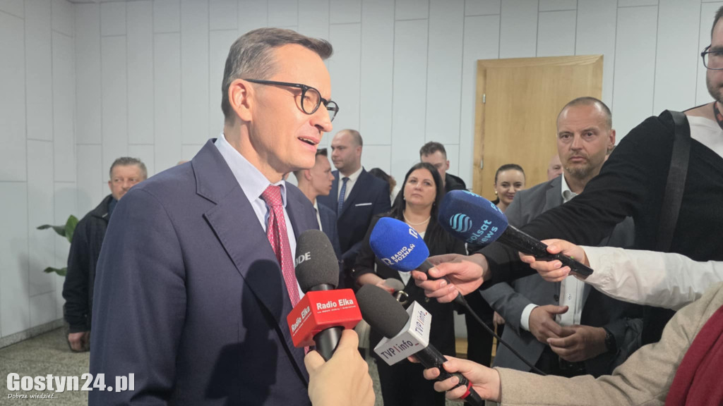 Spotkanie z Mateuszem Morawieckim w Krobi