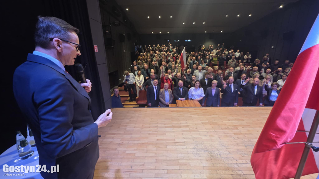 Spotkanie z Mateuszem Morawieckim w Krobi