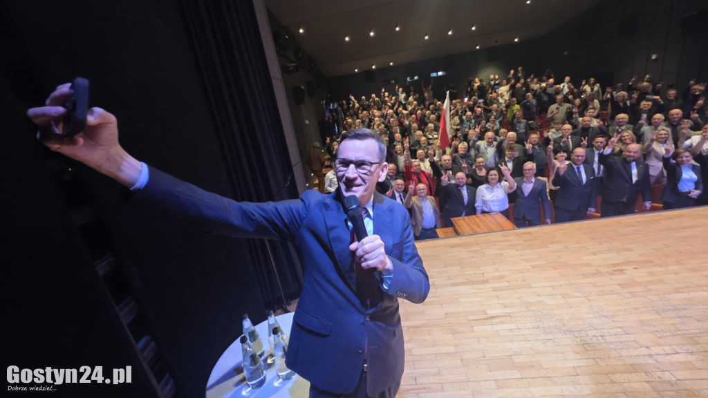 Spotkanie z Mateuszem Morawieckim w Krobi