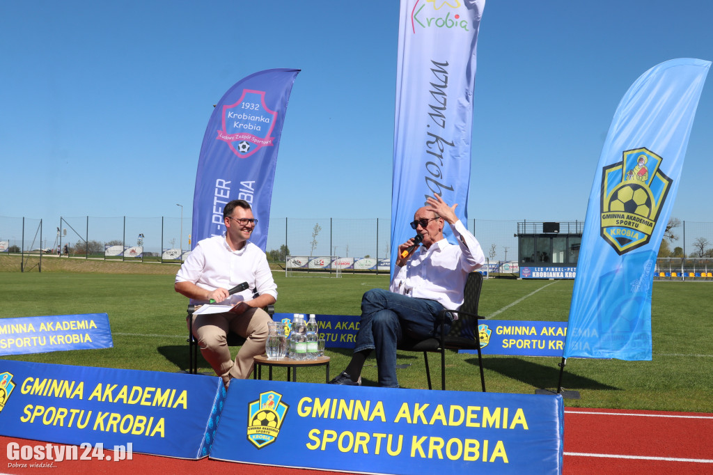 Dariusz Szpakowski na majówce w Krobi