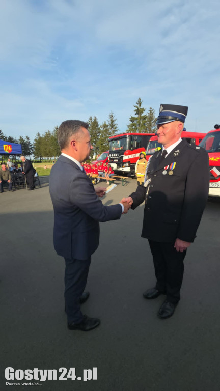 Przekazanie wozu dla OSP Babkowice