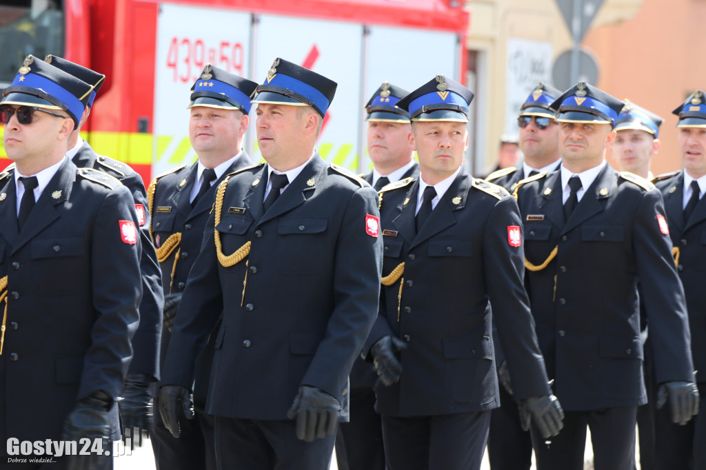 Powiatowe Obchody Dnia Strażaka w Poniecu