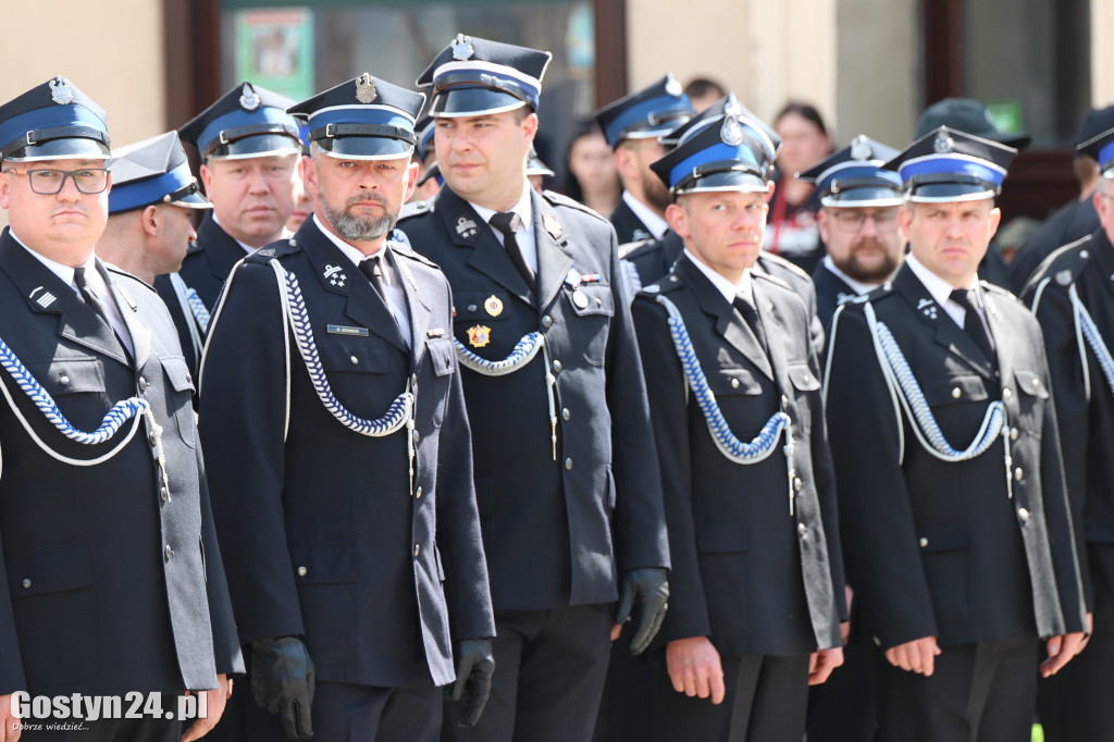 Powiatowe Obchody Dnia Strażaka w Poniecu