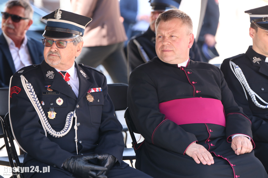 Powiatowe Obchody Dnia Strażaka w Poniecu