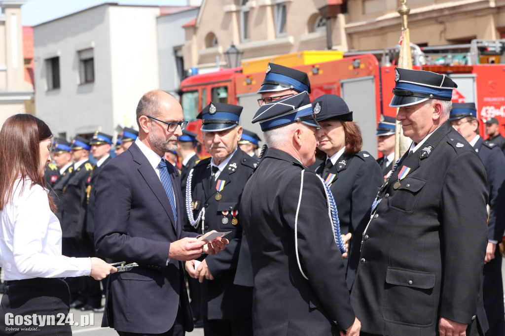 Powiatowe Obchody Dnia Strażaka w Poniecu
