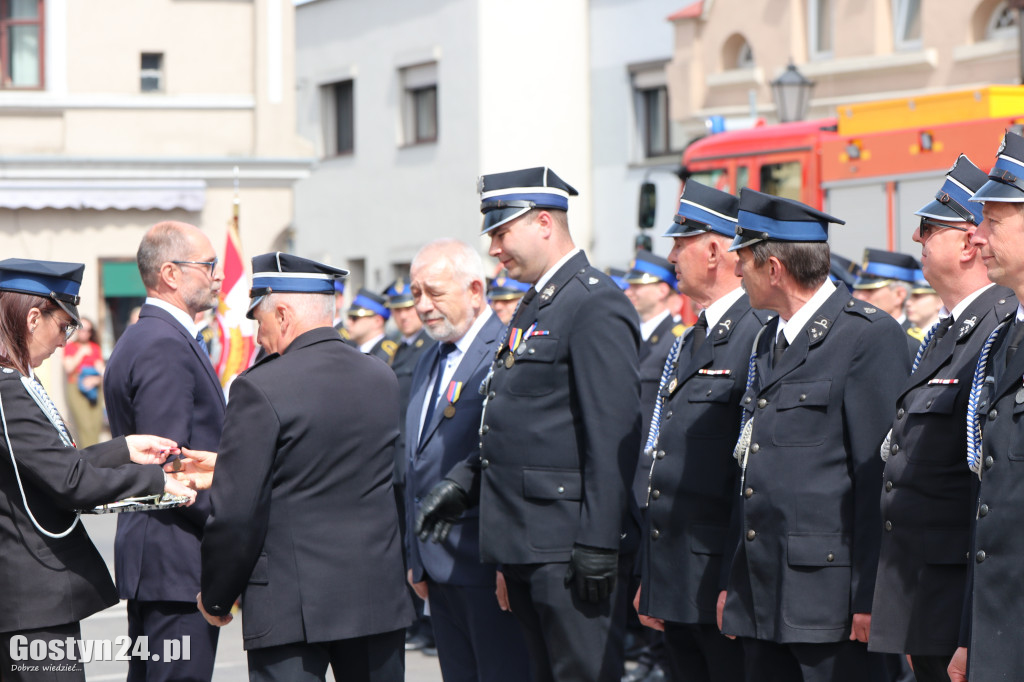 Powiatowe Obchody Dnia Strażaka w Poniecu