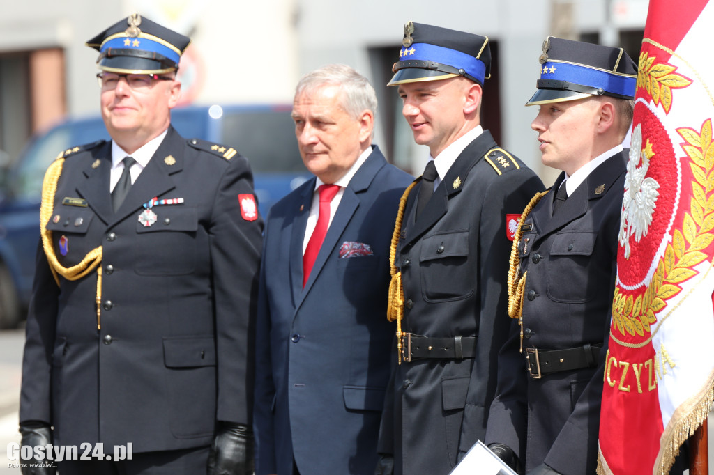 Powiatowe Obchody Dnia Strażaka w Poniecu