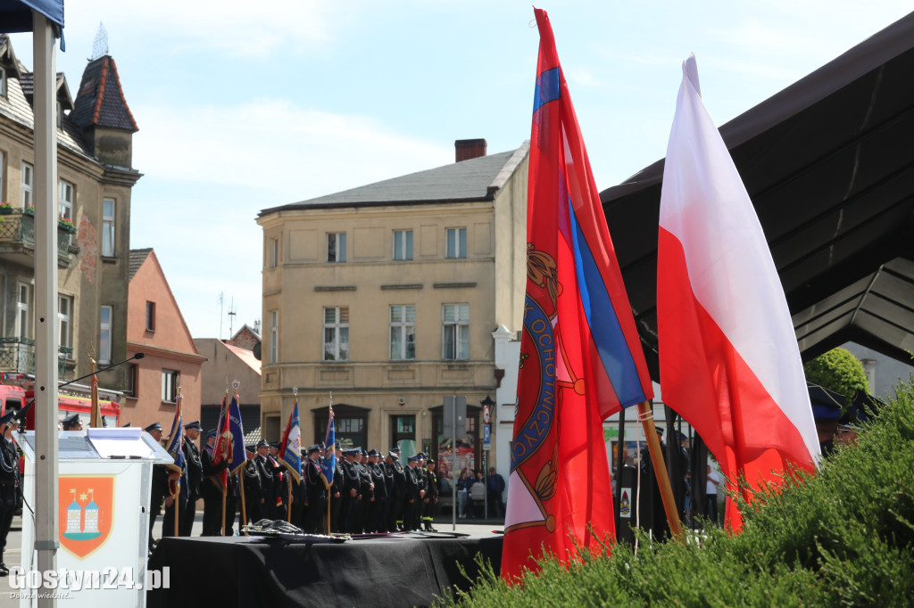Powiatowe Obchody Dnia Strażaka w Poniecu