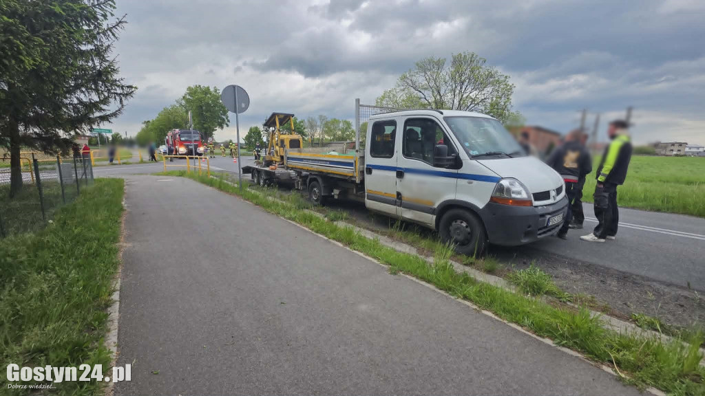 Zdarzenie drogowe na trasie Siedlec-Pępowo