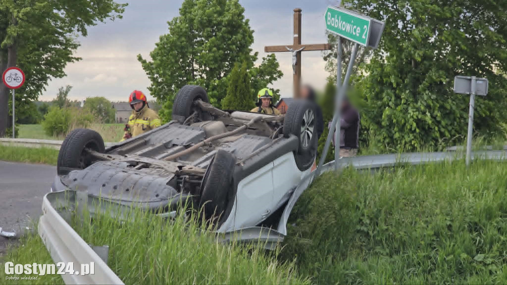 Zdarzenie drogowe na trasie Siedlec-Pępowo
