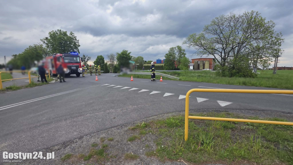 Zdarzenie drogowe na trasie Siedlec-Pępowo