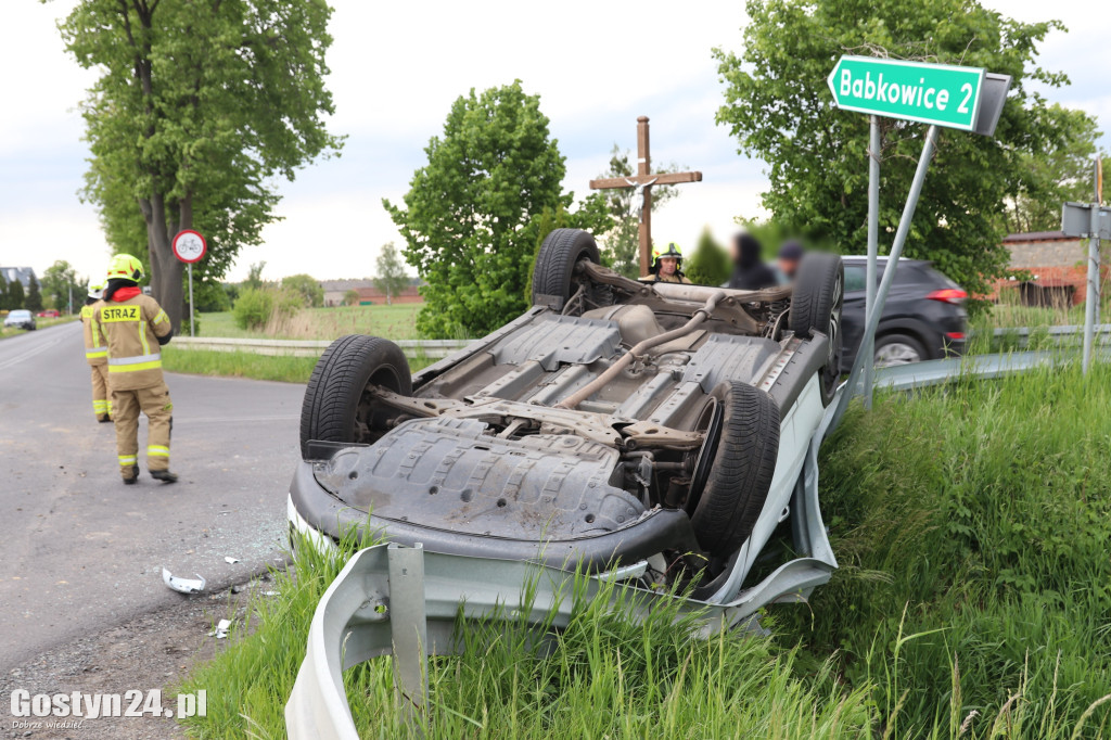 Zdarzenie drogowe na trasie Siedlec-Pępowo