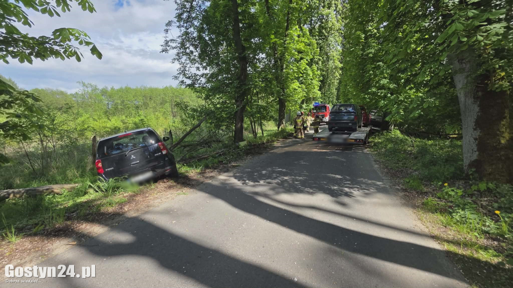 Wypadek na trasie Gola-Klony