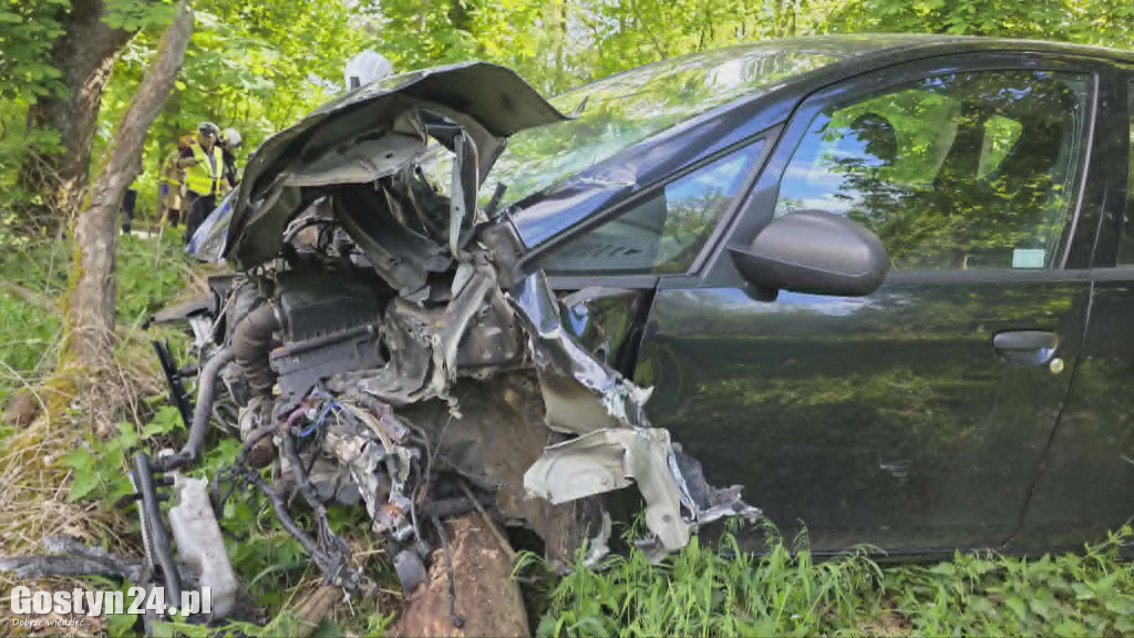 Wypadek na trasie Gola-Klony