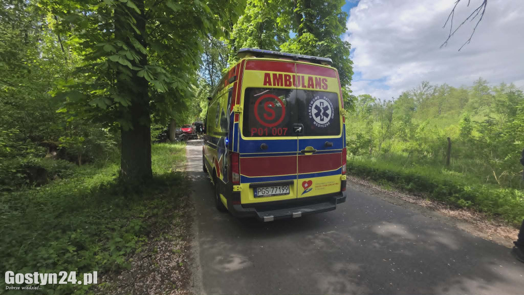 Wypadek na trasie Gola-Klony