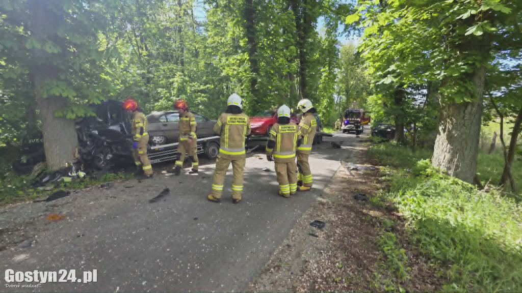 Wypadek na trasie Gola-Klony