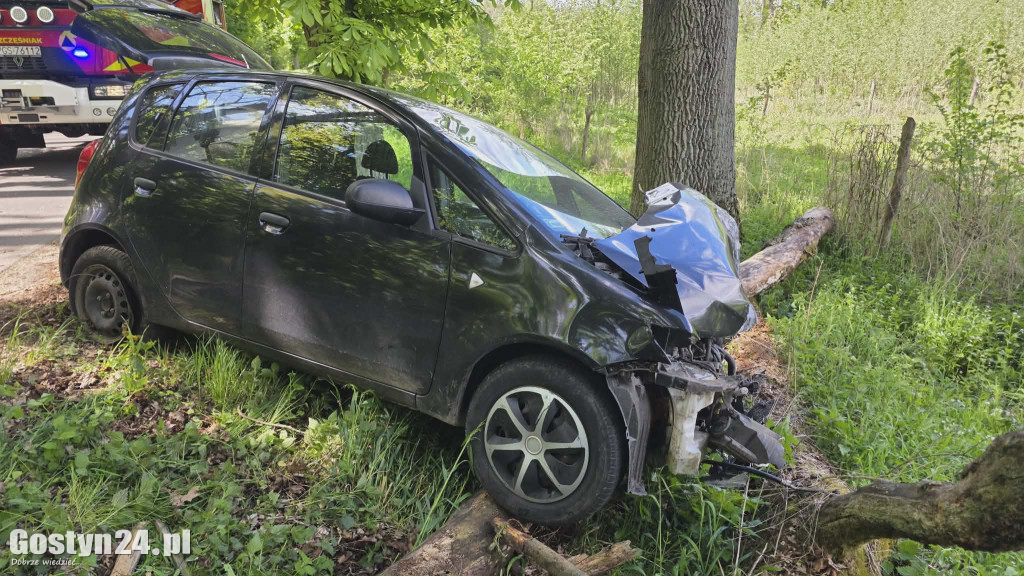 Wypadek na trasie Gola-Klony