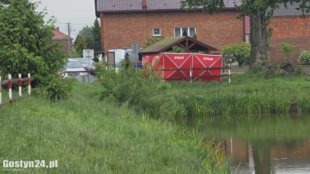 Zdarzenie nad stawem w Bodzewie