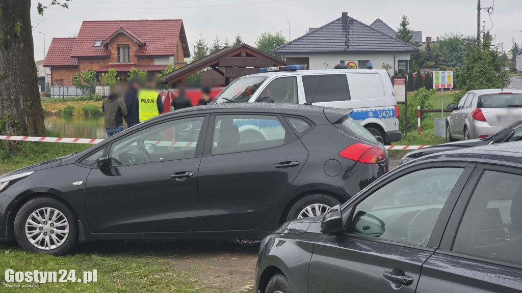 Zdarzenie nad stawem w Bodzewie