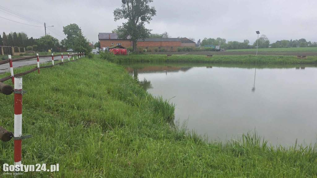 Zdarzenie nad stawem w Bodzewie