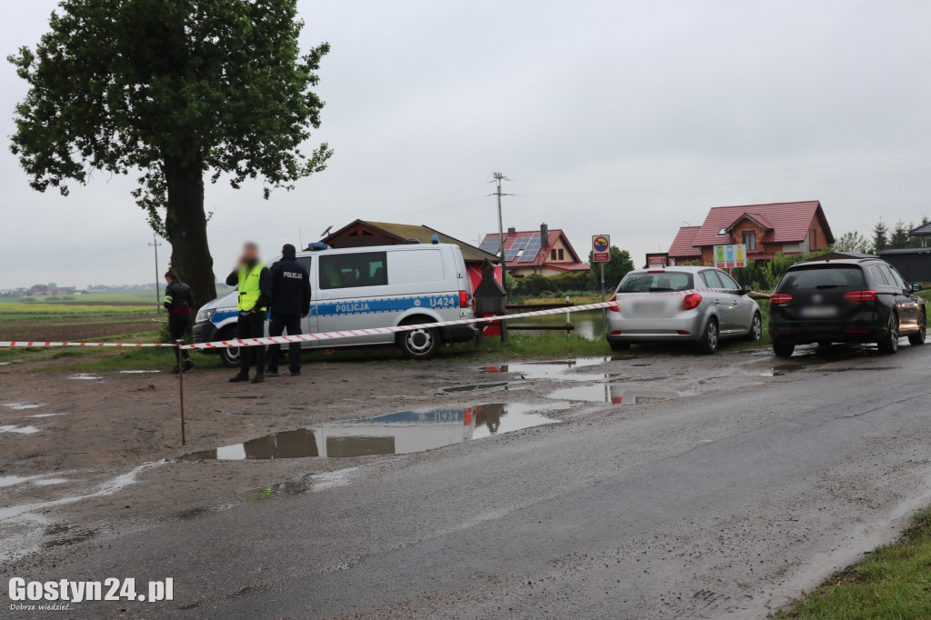 Zdarzenie nad stawem w Bodzewie