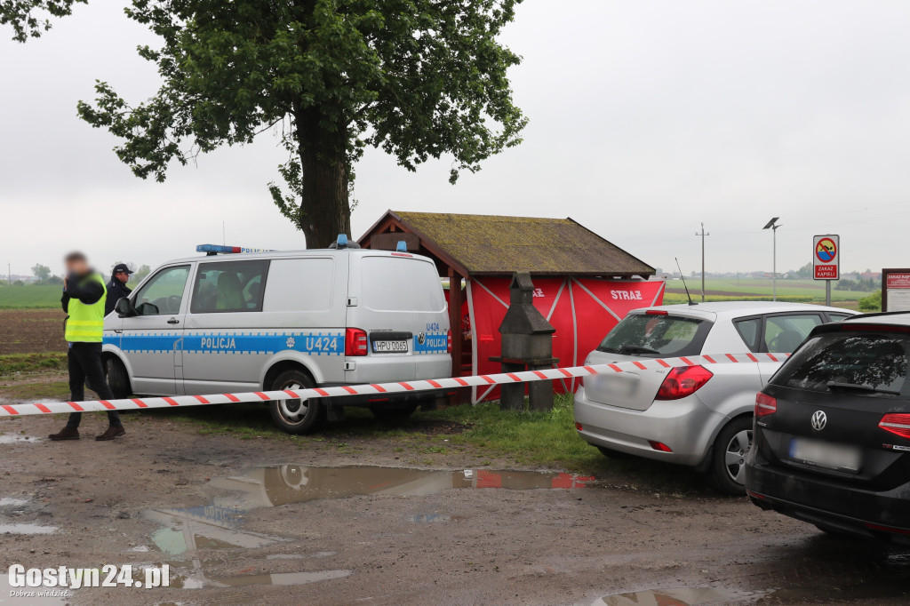 Zdarzenie nad stawem w Bodzewie
