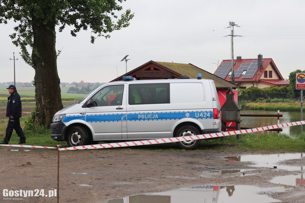 Zdarzenie nad stawem w Bodzewie