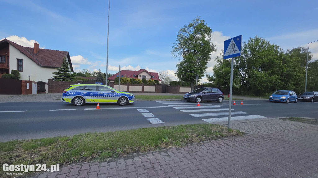 Potrącenie pieszych na ul. Wrocławskiej w Gostyniu