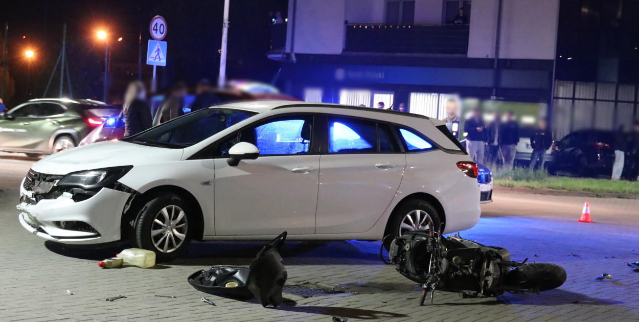 Wypadek w centrum Gostynia