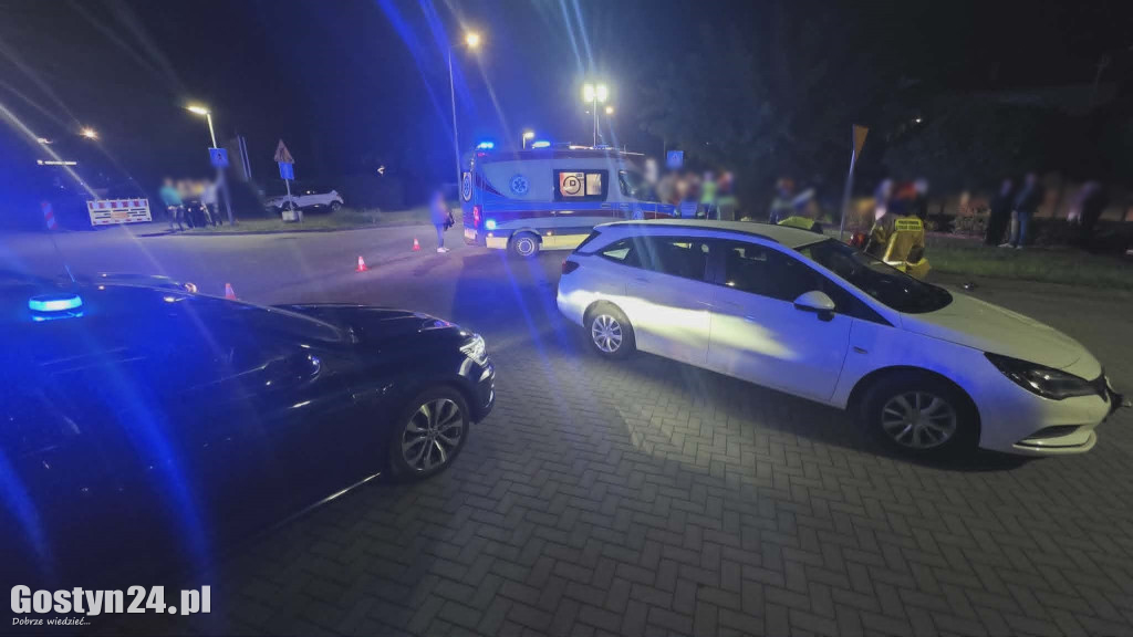 Wypadek w centrum Gostynia