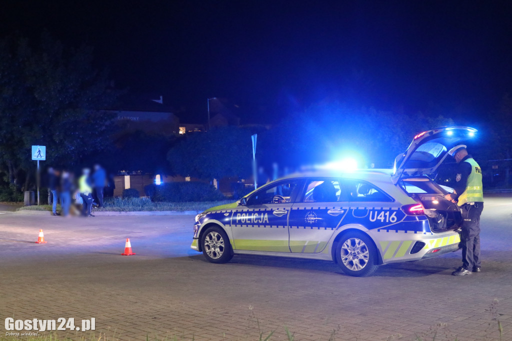 Wypadek w centrum Gostynia