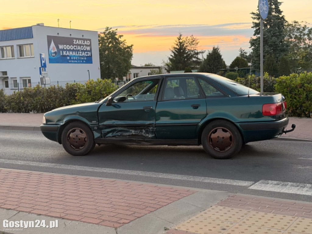 Zderzenie aut na gostyńskim skrzyżowaniu