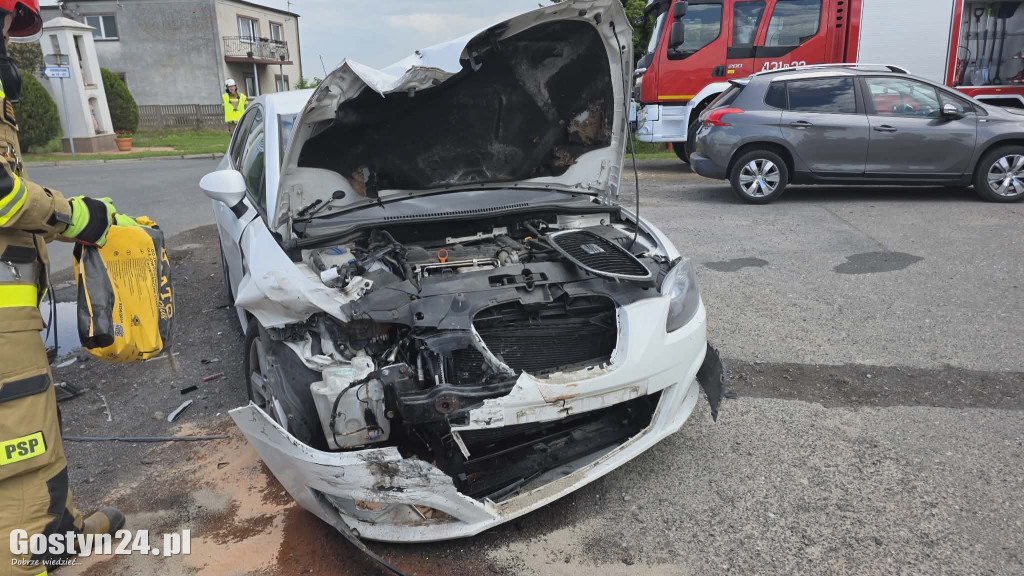 Zderzenie na skrzyżowaniu w Teodozewie