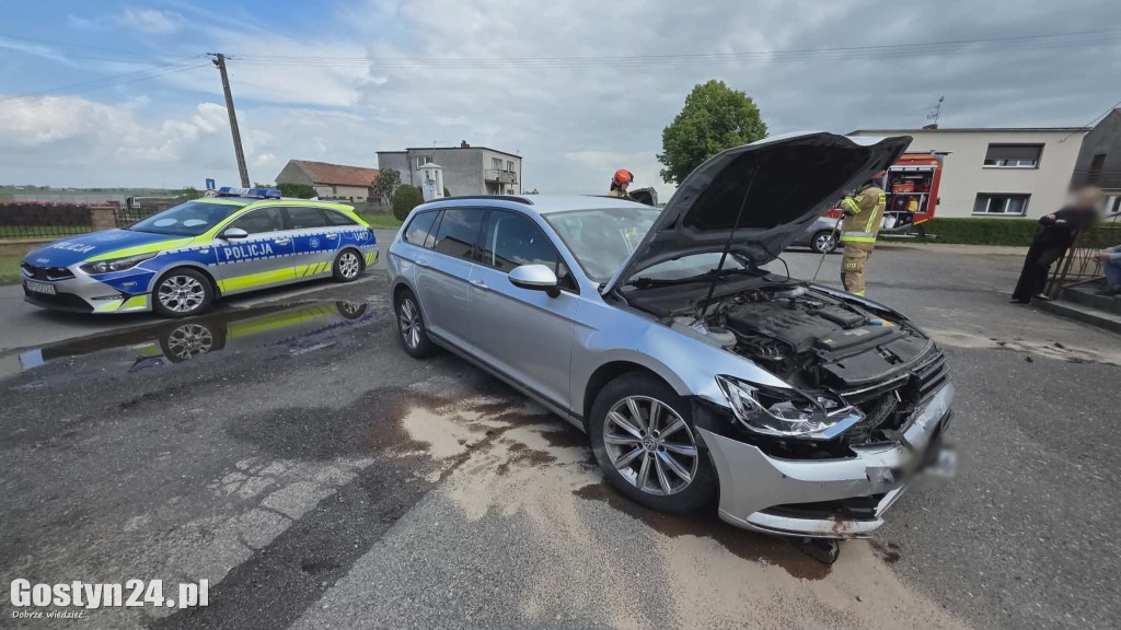 Zderzenie na skrzyżowaniu w Teodozewie