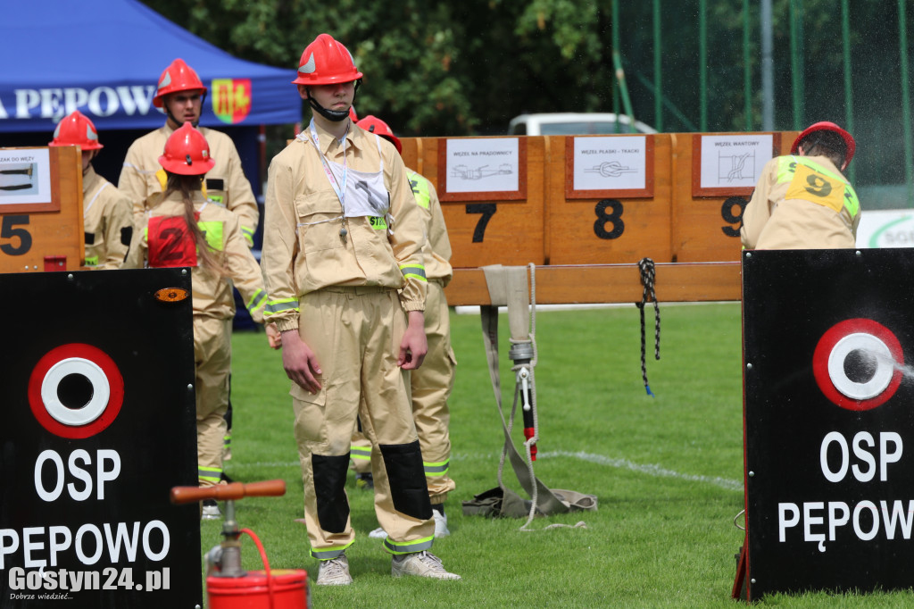 Zawody sportowo-pożarnicze OSP w Pępowie