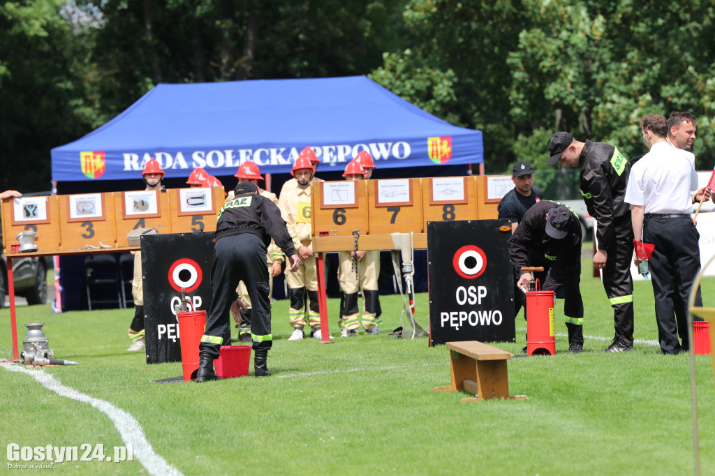 Zawody sportowo-pożarnicze OSP w Pępowie