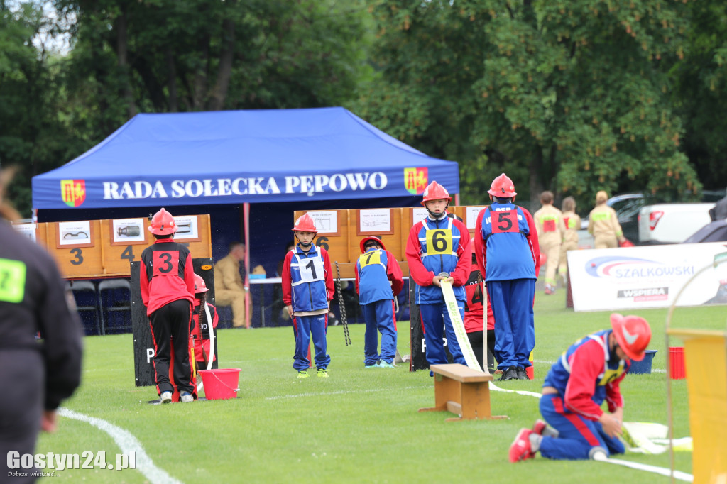 Zawody sportowo-pożarnicze OSP w Pępowie